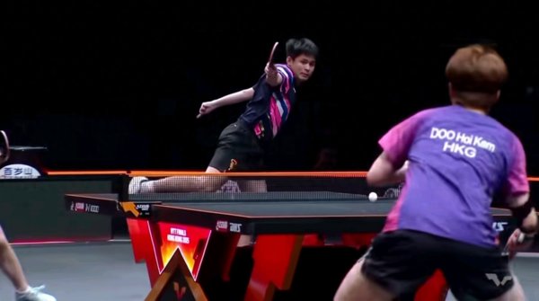 栋曼首轮: 禀赋等于禀赋, 林诗栋这招“大鹏展翅+回头望月”帅呆