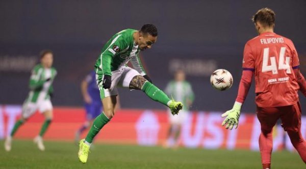 欧联3-1，25岁曼联旧将安东尼无敌凌空挑射破门，率队迎来3连胜