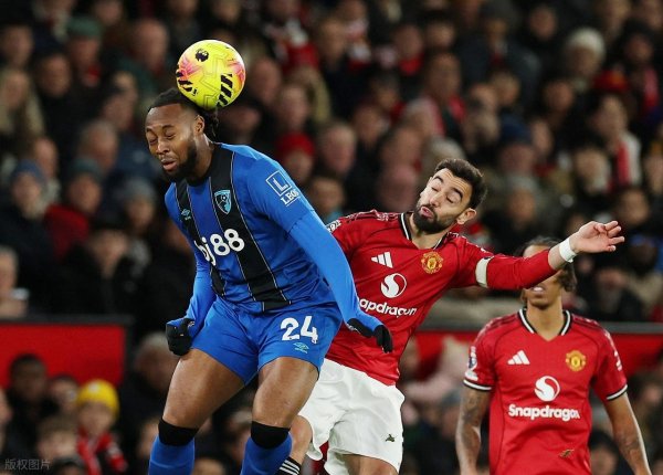 4-4，曼联三次逾越皆不赢，遭英超第15逼平，B费飙宇宙波难换3分