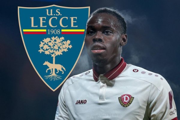 德太空：莱切股东签下德累斯顿中场阿摩阿科，当今尚未完满条约